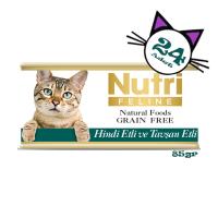 Nutri Feline Hindili&Tavşanlı 85Gr Nutri Yaş Kedi Maması 24Adet