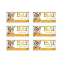 Nutri Feline Sığır Etli 85Gr Nutri Yaş Kedi Maması 6Adet