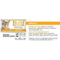 Nutri Feline Sığır Etli 85Gr Nutri Yaş Kedi Maması