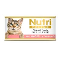 Nutri Feline Ton&Somon Balıklı 85Gr Nutri Yaş Kedi Maması