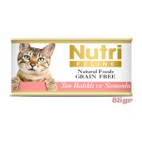 Nutri Feline Ton&Somon Balıklı 85Gr Nutri Yaş Kedi Maması