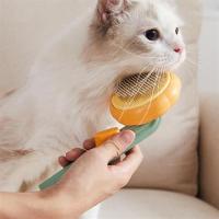 Pet Miyav® Plastik Beyaz Evcil Hayvan Bakım  Pet Fırçası Çok Amaçlı Pet Fırçası Beyaz