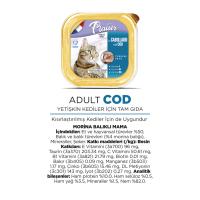 Plaisir Pate Morina Balık Etli 100Gr Yaş Kedi Maması