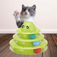Pet Miyav® Eğlenceli Üç Katlı Kedi Oyuncağı Seti Kedi Oyunu