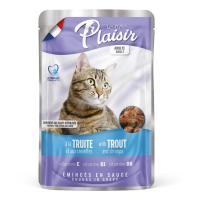 Plaisir Pouch Alabalıklı&Karidesli 100Gr Yaş Kedi Maması