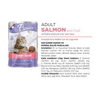 Plaisir Pouch Somon&Morinalı 100Gr Yaş Kedi Maması