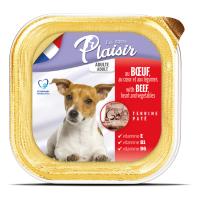 Sığır Etli Pate Plaisir 150Gr Yaş Köpek Maması 22 Adet