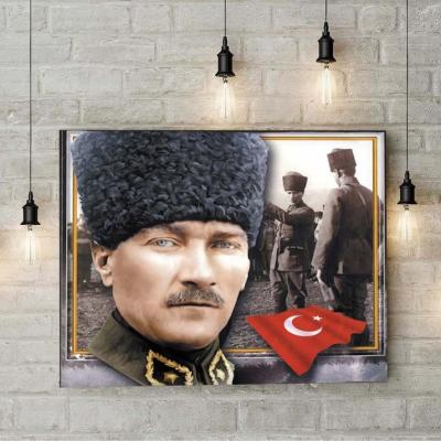 Atatürk Kanvas Tablo Model 72