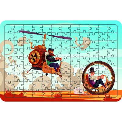 Gelişen Dünya 108 Parça Ahşap Çocuk Puzzle Yapboz