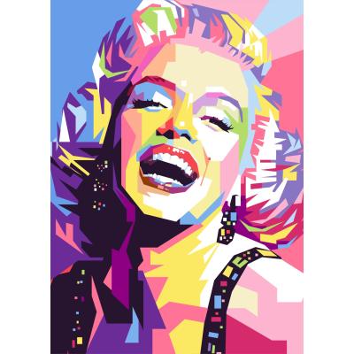 Marilyn Monroe 1000 Parça Ahşap Puzzle Yapboz