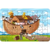 Nuhun Gemisi 54 Parça Ahşap Çocuk Puzzle Yapboz Model 2