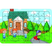 Oyun Zamanı 54 Parça Ahşap Çocuk Puzzle Yapboz