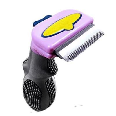 PET Miyav® 4.5 Kilo ve Üzeri Uzun Tüylü Kedi Köpek Tüy Temizleme Toplama Tarağı - Ergonomik Kaşıma Aparatı (Small)