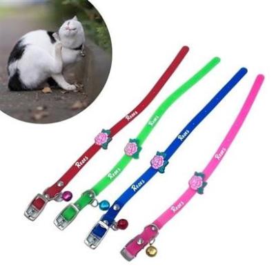 Pet Miyav® Çıngıraklı Zilli Sevimli Renkli Slikon Kedi Köpek Boyun Tasması