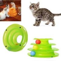 Pet Miyav® Eğlenceli Üç Katlı Kedi Oyuncağı Seti Oyuncağı