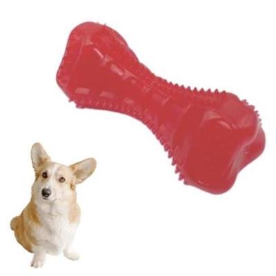Pet Miyav® Köpekler İçin Diş Kaşıma Oyuncağı Tırtıklı Yapıda Plastik Dumbell