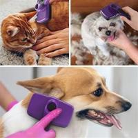 Pet Miyav® Otomatik Temizlenebilen Tuşlu Pratik Kedi Köpek Tüy Toplama Fırçası