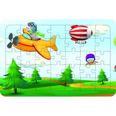 Uçan Çocuklar 35 Parça Ahşap Çocuk Puzzle Yapboz
