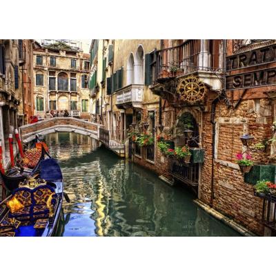 Venedik 1000 Parça Ahşap Puzzle Yapboz